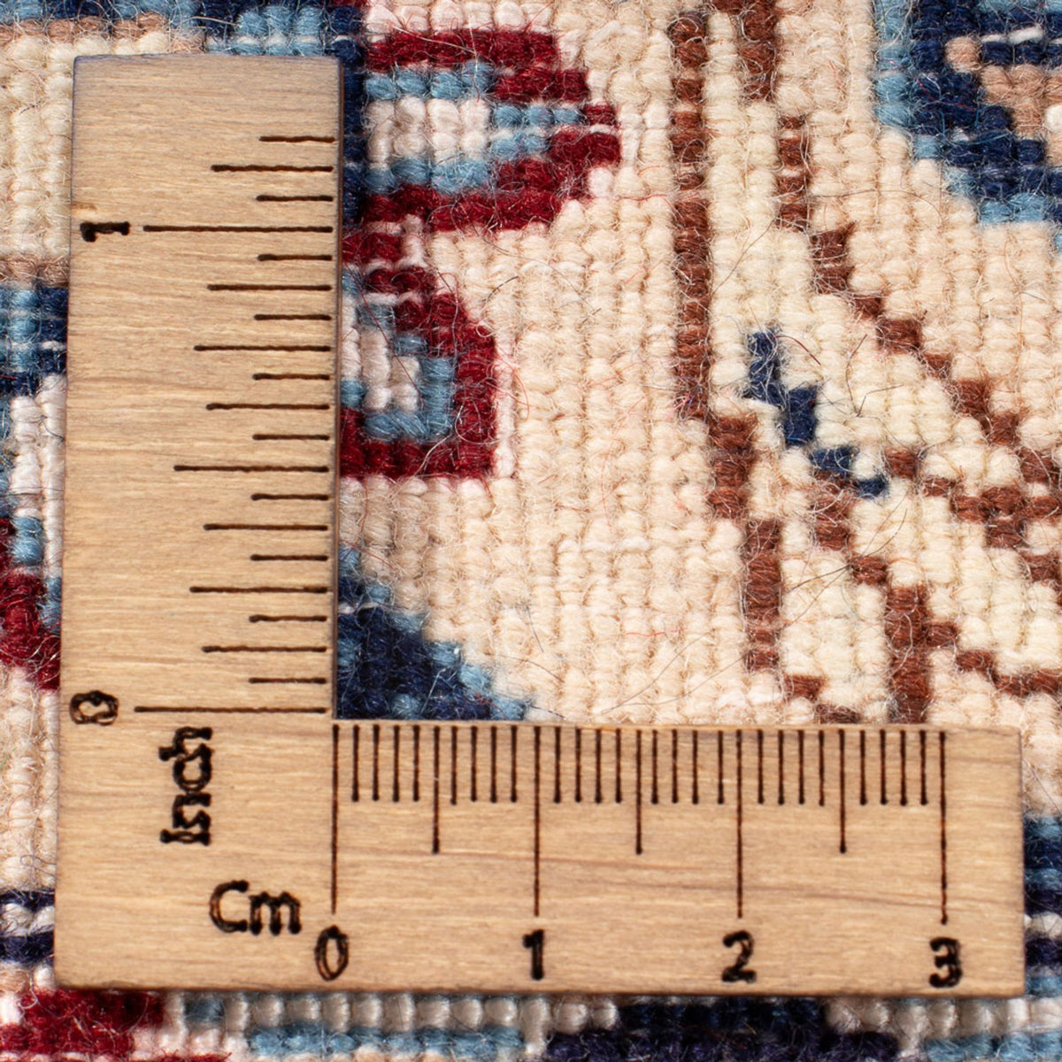 Tapis persan - Nain - Royal - 197 x 130 cm - crème