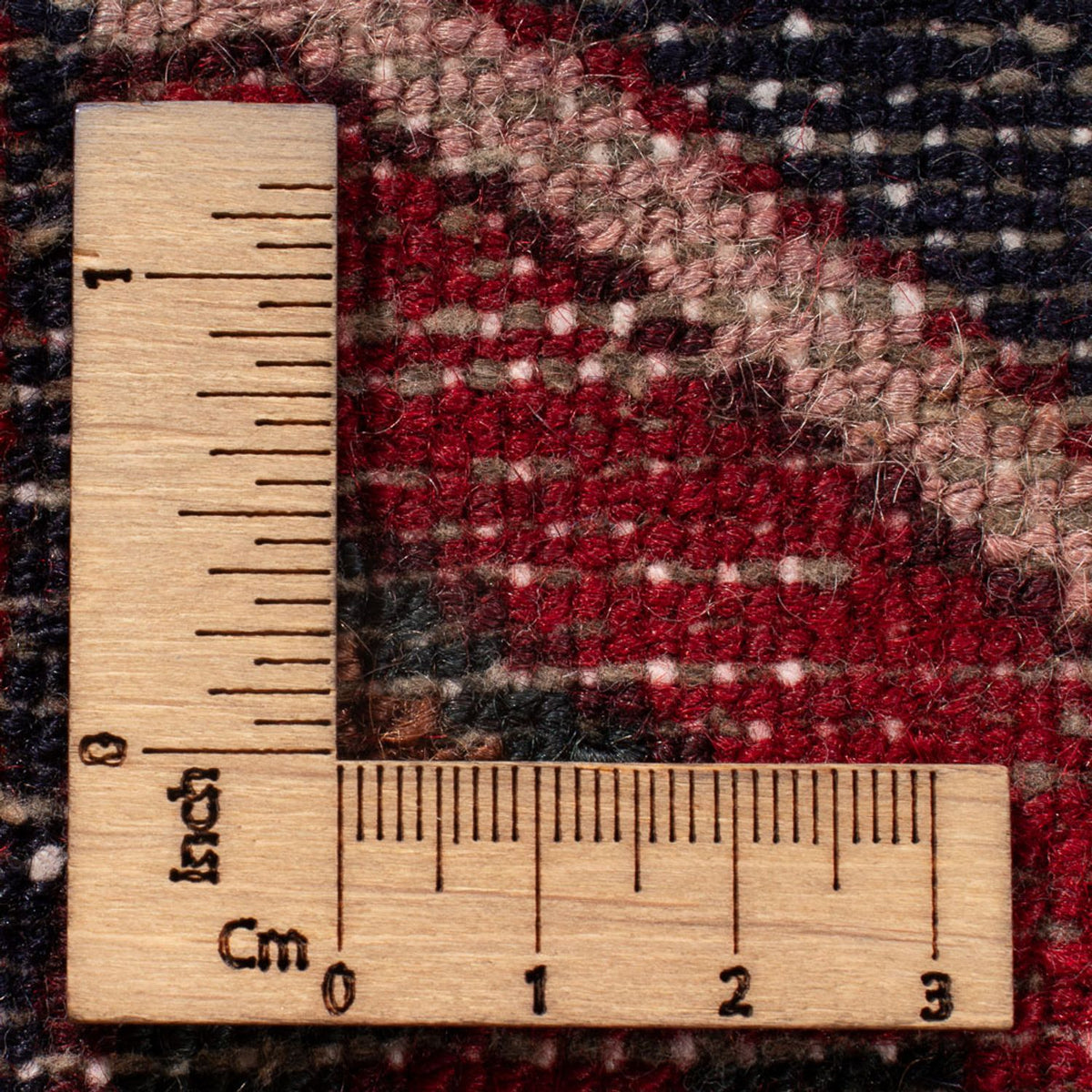Tapis persan - Nomadic - 129 x 74 cm - bleu foncé