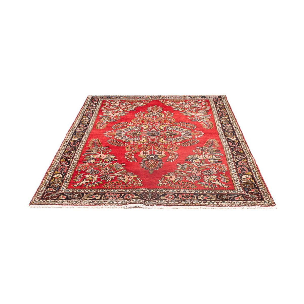 Tapis persan - Classique - 210 x 138 cm - rouge