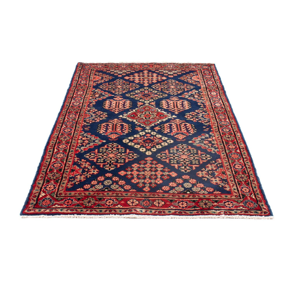 Tapis de couloir Tapis persan - Nomadic - 204 x 96 cm - bleu foncé