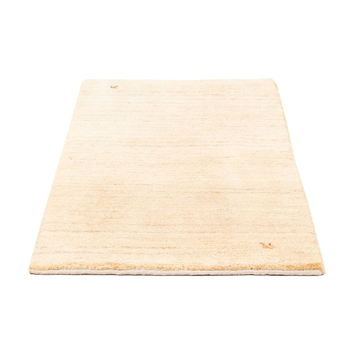 Tapis Gabbeh - Persan - 146 x 73 cm - blanc naturel