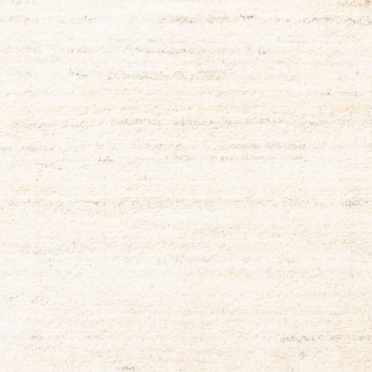 Tapis Gabbeh - Persan - 144 x 71 cm - blanc naturel