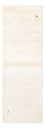 Tapis de couloir Tapis Gabbeh - Persan - 247 x 82 cm - blanc naturel