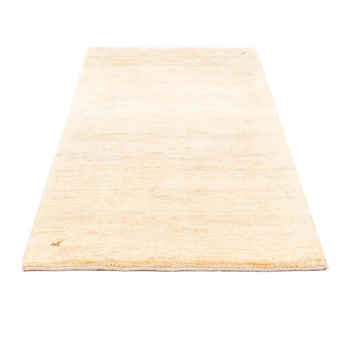 Tapis de couloir Tapis Gabbeh - Persan - 193 x 83 cm - blanc naturel