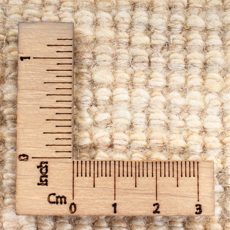 Tapis de couloir Tapis Gabbeh - Persan - 245 x 79 cm - blanc naturel