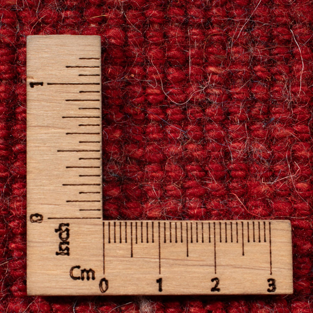 Tapis Gabbeh - Persan - 83 x 63 cm - rouge