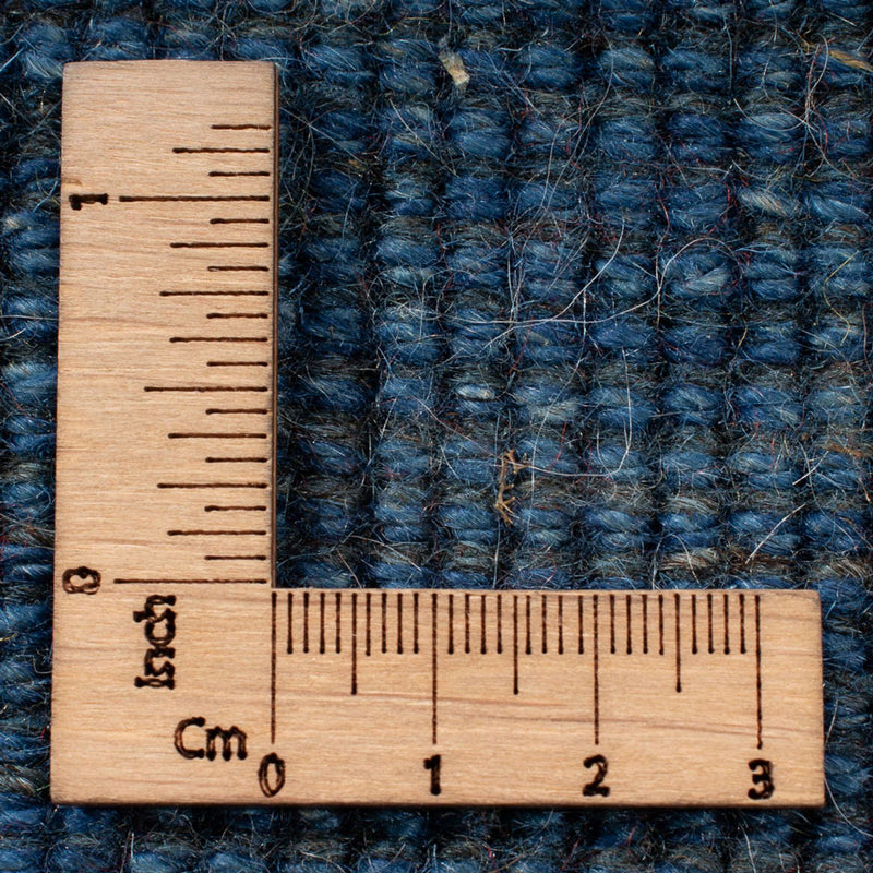 Tapis Gabbeh - Persan - 84 x 60 cm - bleu de mer