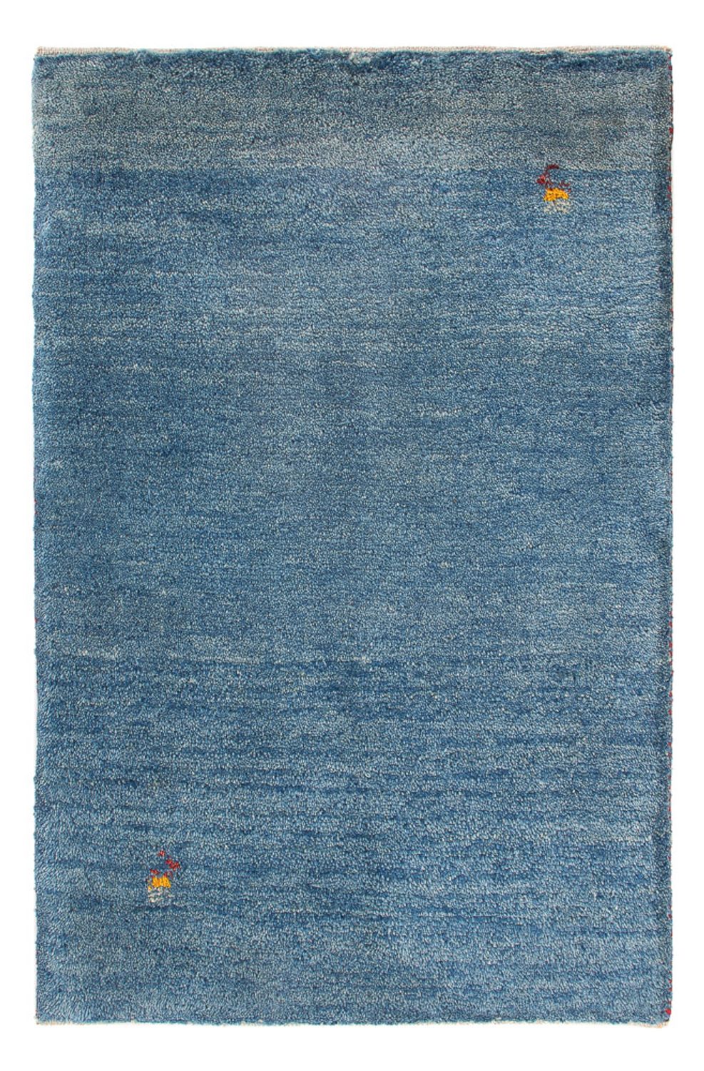 Tapis Gabbeh - Persan - 88 x 62 cm - bleu de mer
