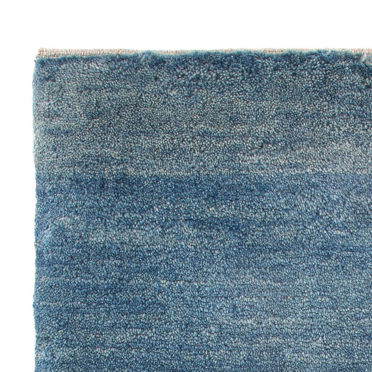 Tapis Gabbeh - Persan - 88 x 62 cm - bleu de mer