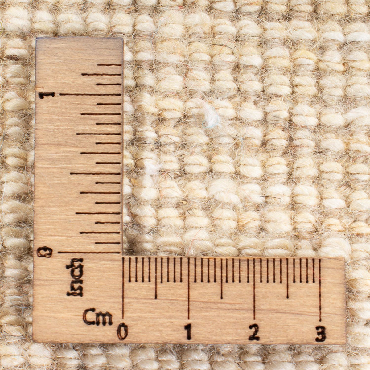 Tapis Gabbeh - Persan - 150 x 97 cm - blanc naturel