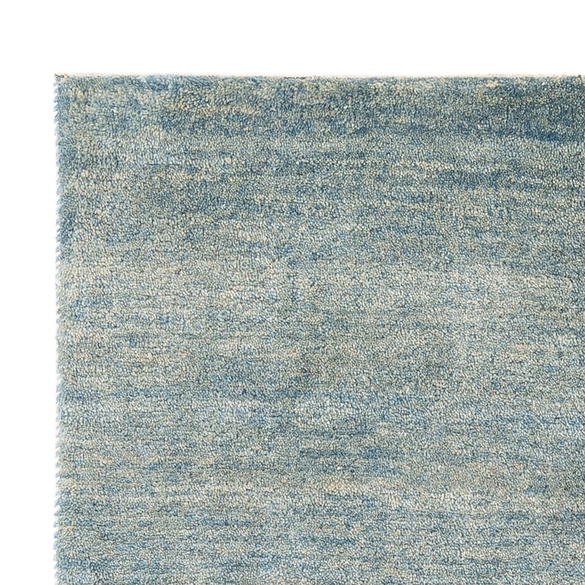 Tapis Gabbeh - Persan - 153 x 102 cm - bleu clair