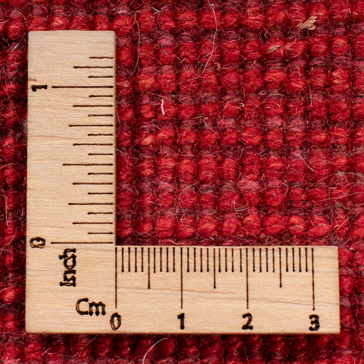 Tapis Gabbeh - Persan - 206 x 158 cm - rouge