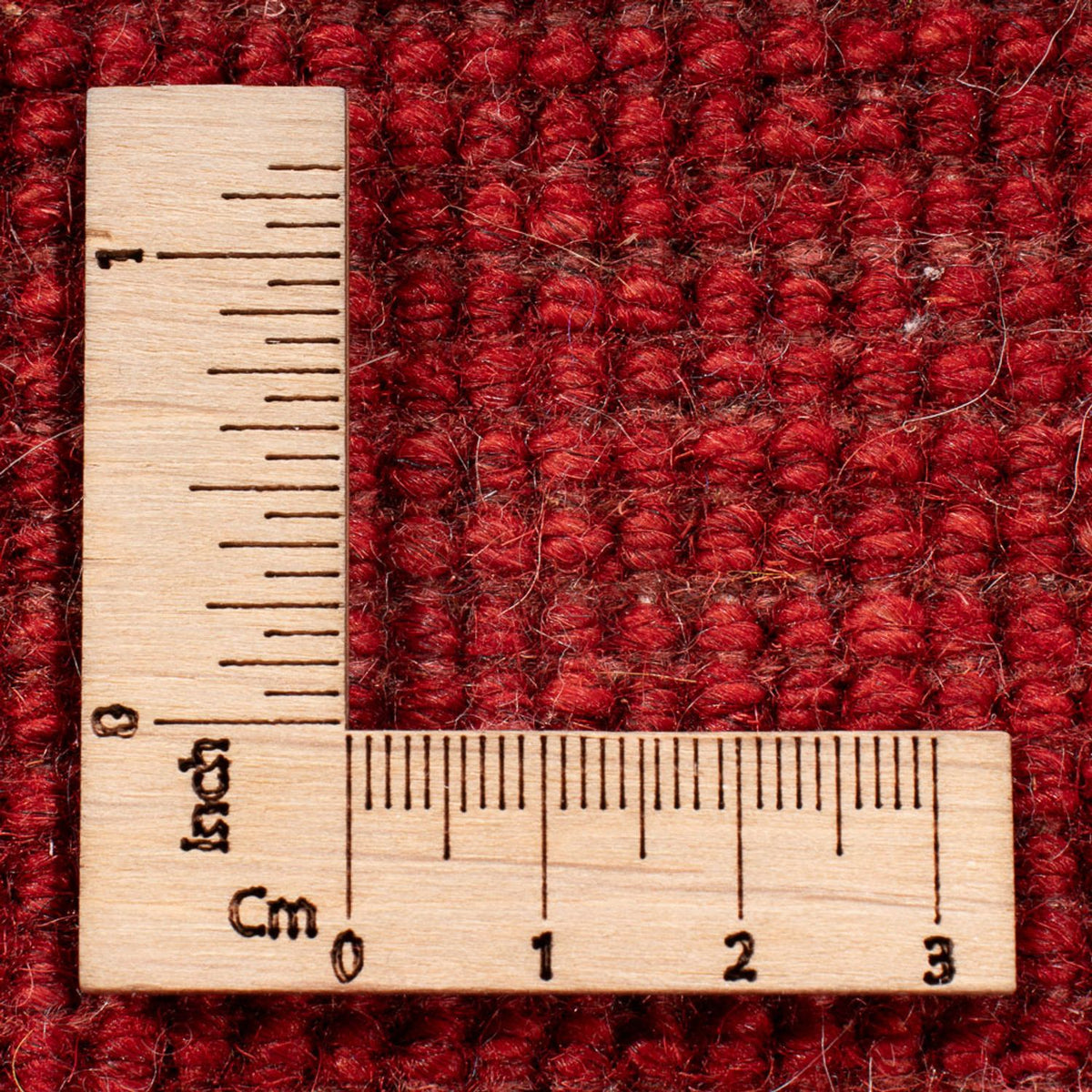 Tapis Gabbeh - Persan - 190 x 126 cm - rouge