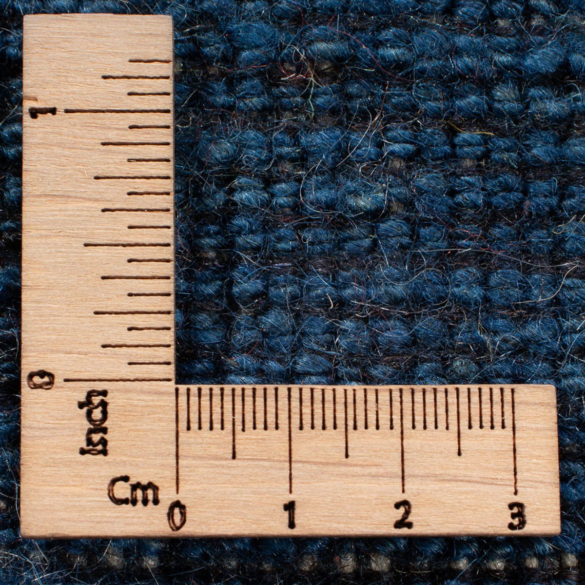 Tapis Gabbeh - Persan - 201 x 151 cm - bleu