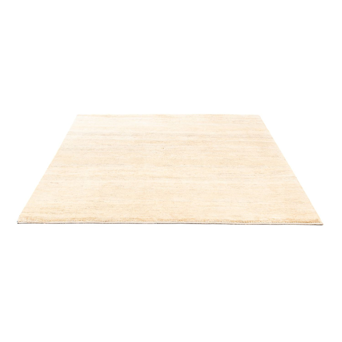 Tapis Gabbeh - Persan - 196 x 156 cm - blanc naturel