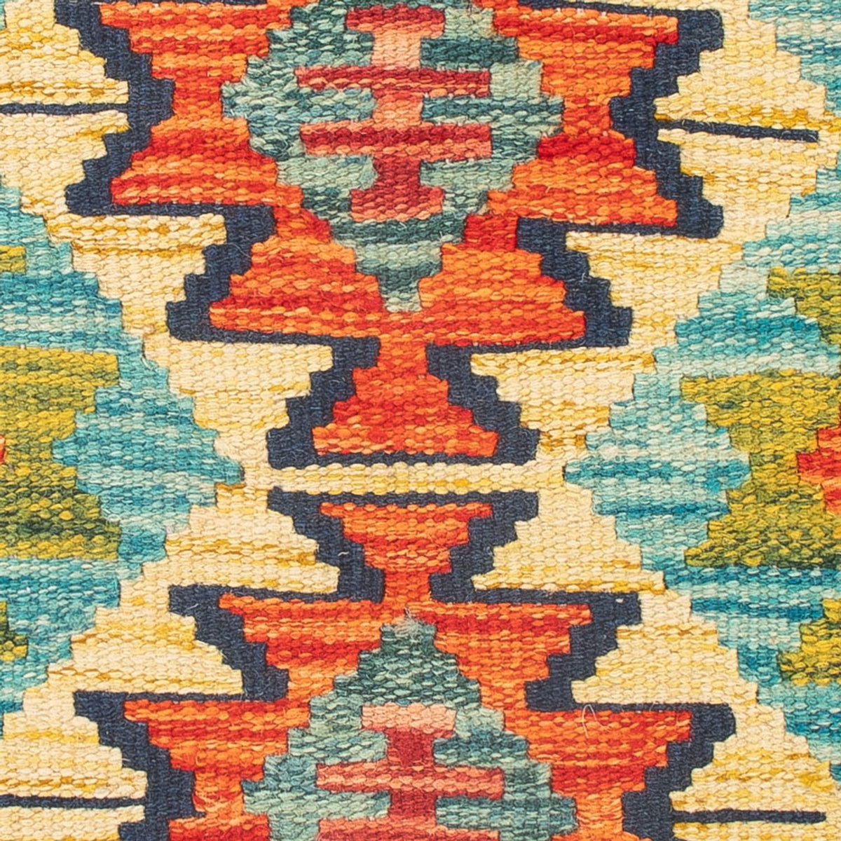 Tapis Kelim - Splash - 60 x 40 cm - multicolore