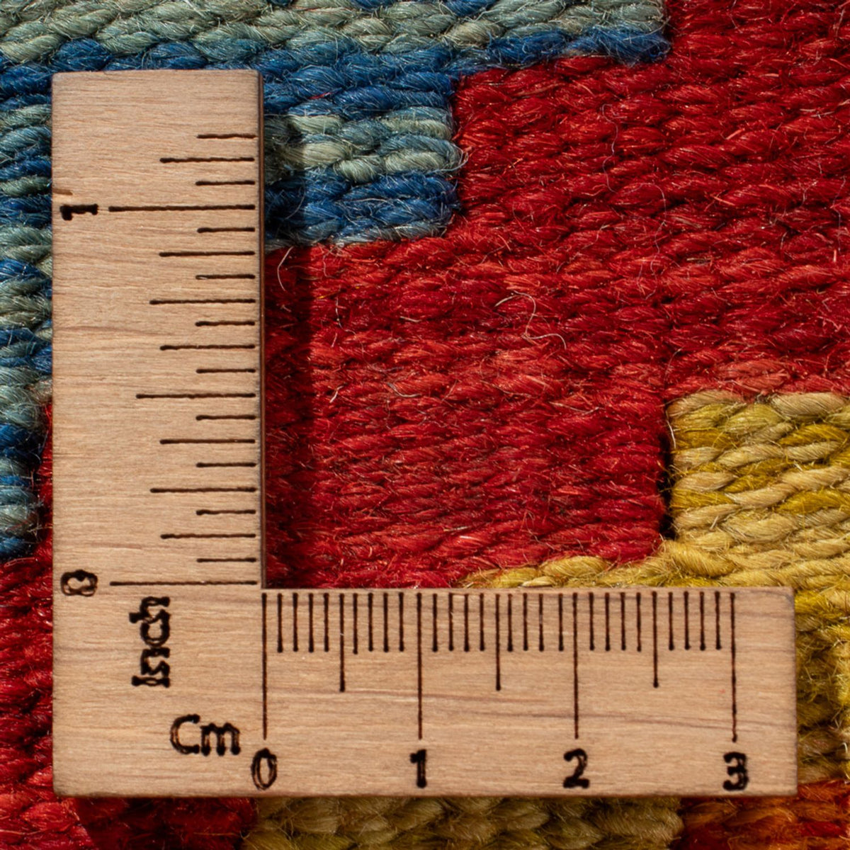 Tapis Kelim - Splash - 60 x 40 cm - multicolore