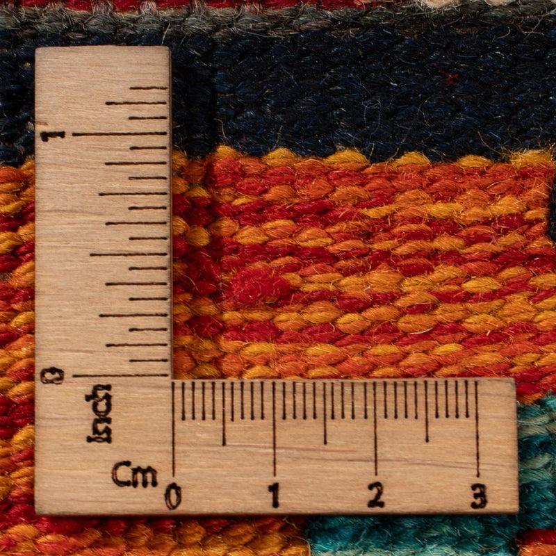 Tapis Kelim - Splash - 60 x 40 cm - multicolore