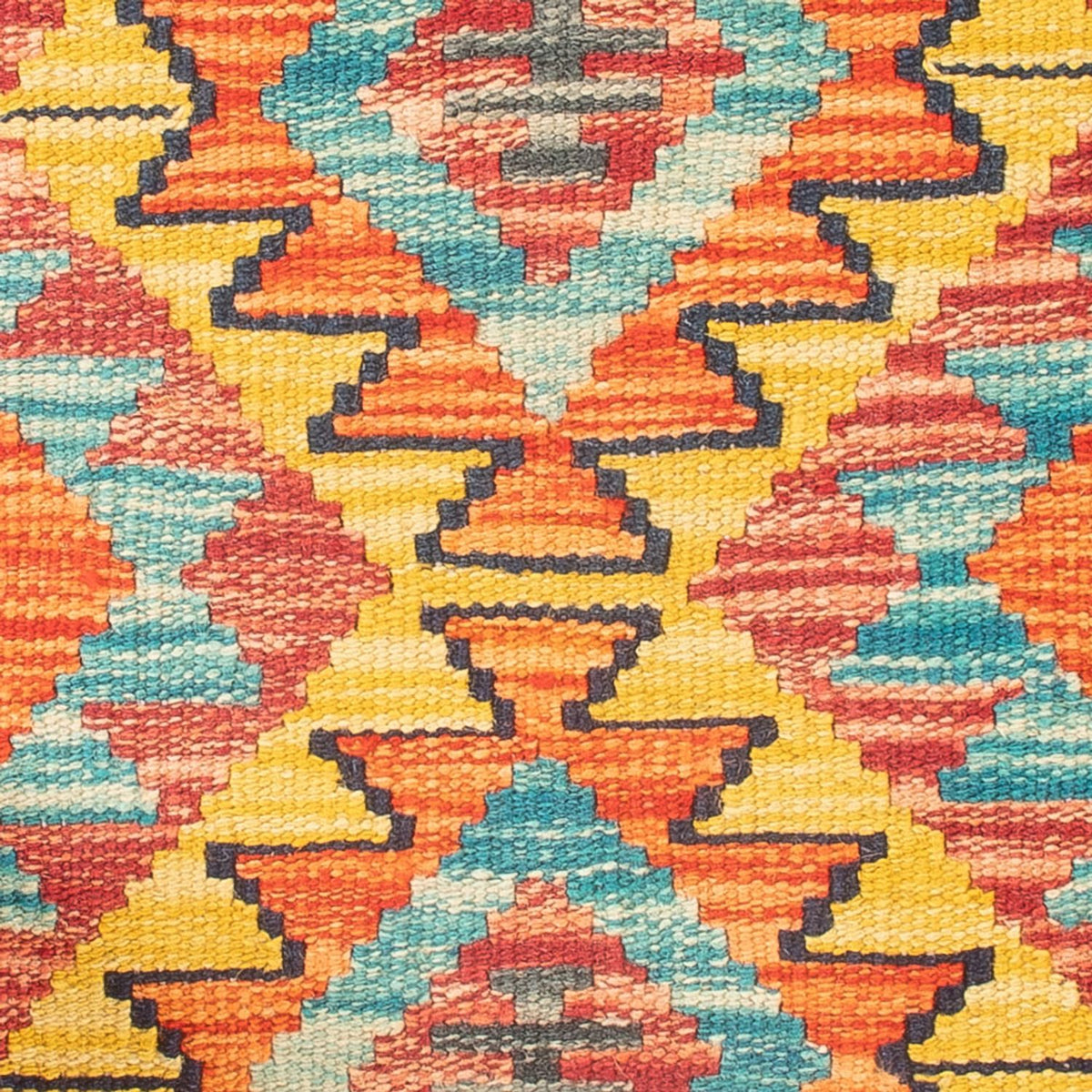 Tapis Kelim - Splash - 60 x 40 cm - multicolore