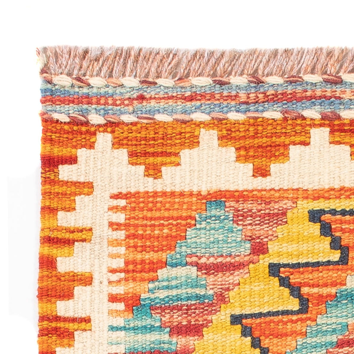 Tapis Kelim - Splash - 60 x 40 cm - multicolore