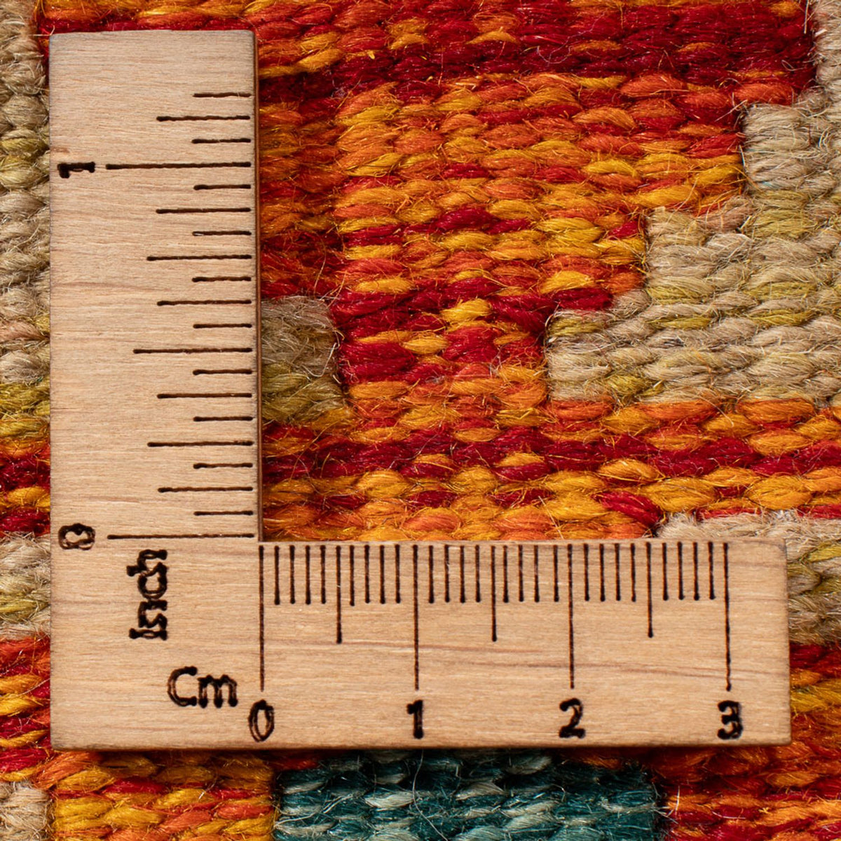 Tapis Kelim - Splash - 60 x 40 cm - multicolore