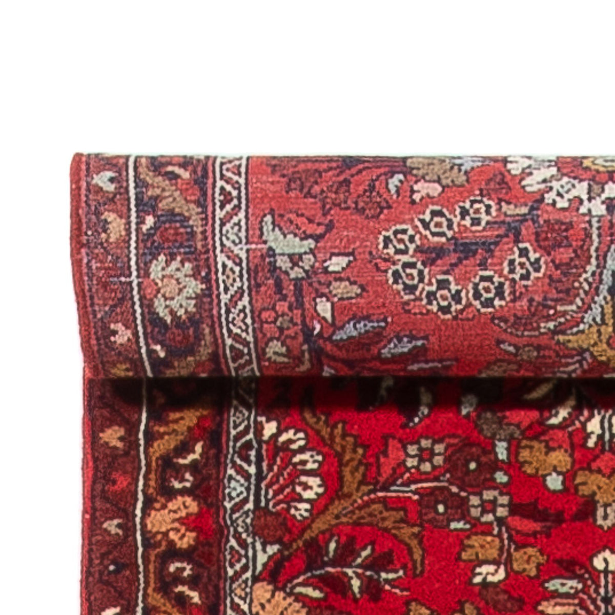 Tapis de couloir Tapis persan - Classique - 454 x 80 cm - rouge
