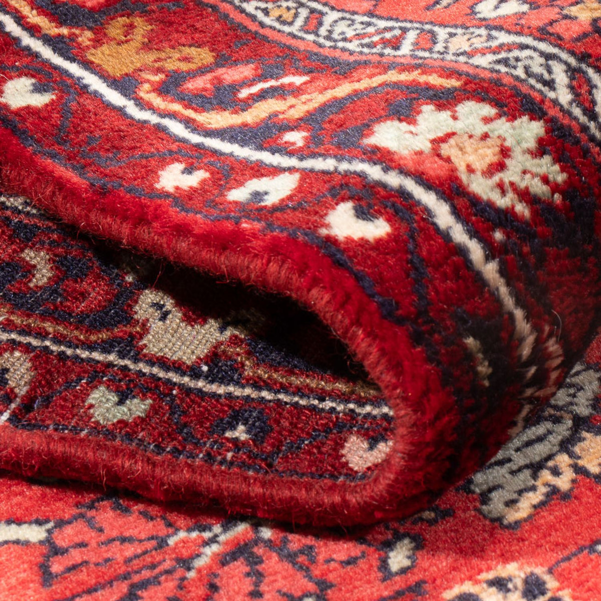 Tapis de couloir Tapis persan - Classique - 454 x 80 cm - rouge