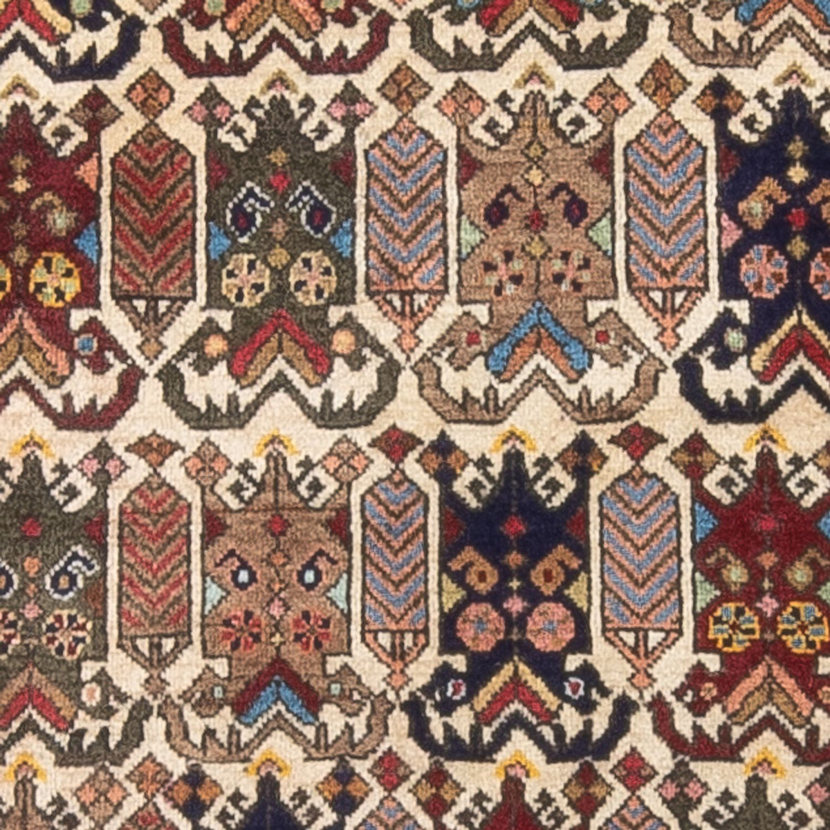 Tapis persan - Nomadic - 115 x 76 cm - multicolore