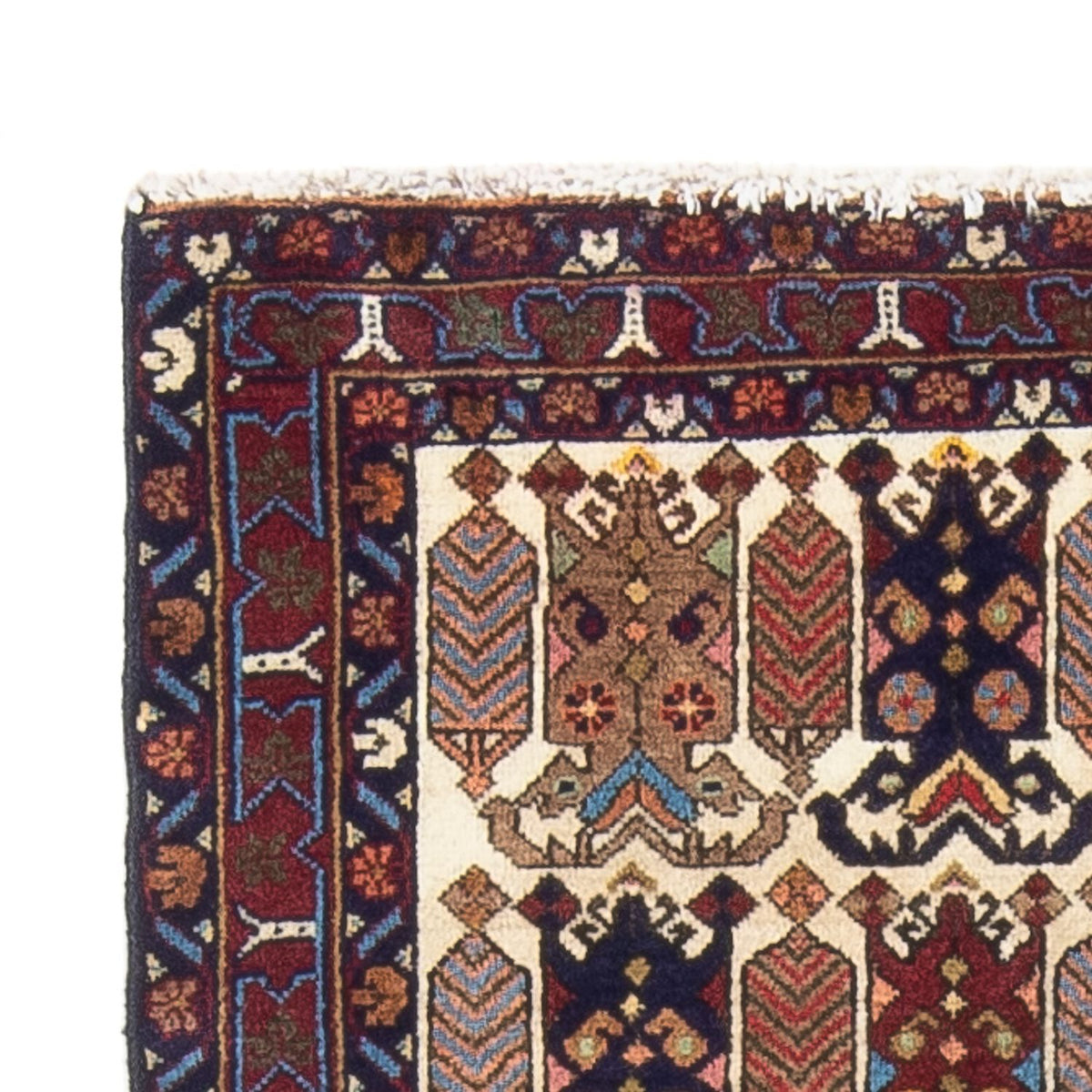 Tapis persan - Nomadic - 115 x 76 cm - multicolore
