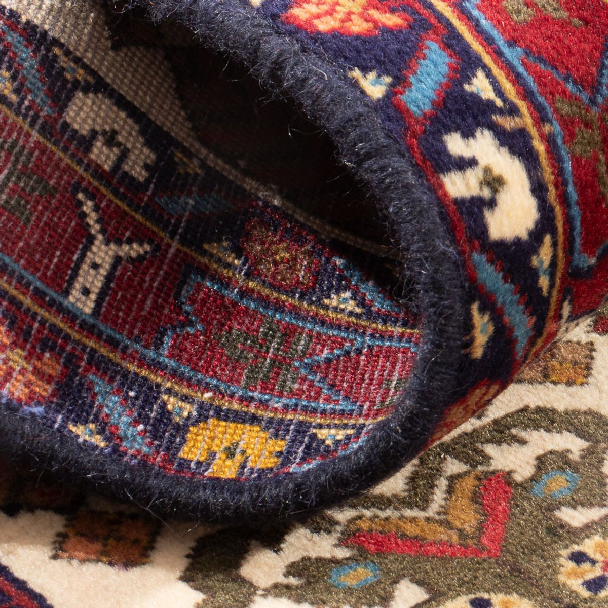 Tapis persan - Nomadic - 115 x 76 cm - multicolore