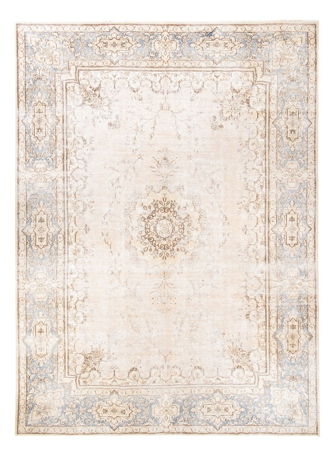 Tapis vintage - 332 x 240 cm - crème