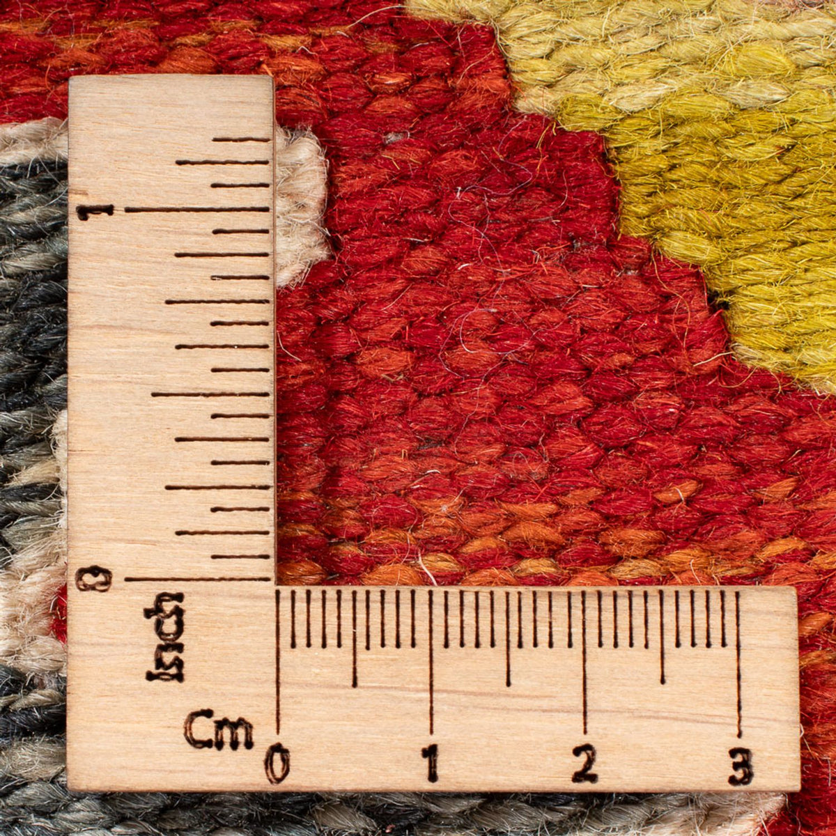 Tapis de couloir Tapis Kelim - Splash - 286 x 78 cm - multicolore