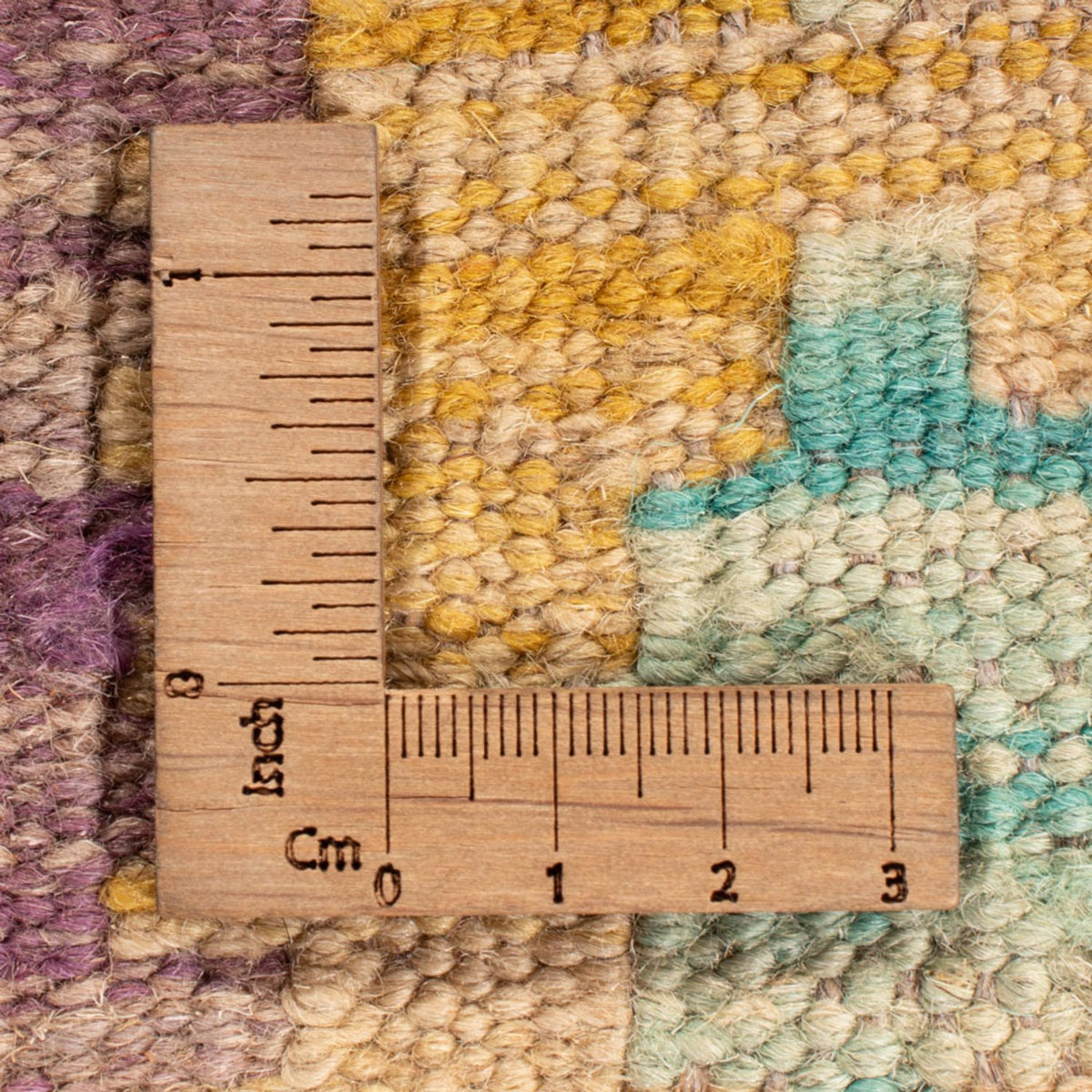 Tapis Kelim - Splash - 201 x 153 cm - multicolore