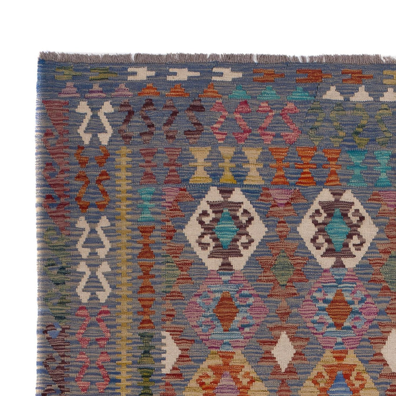 Tapis Kelim - Splash - 301 x 201 cm - multicolore