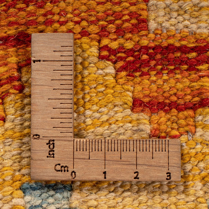 Tapis Kelim - Splash - 306 x 208 cm - multicolore