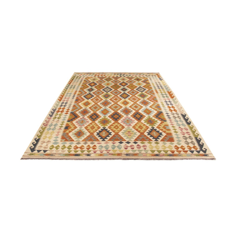 Tapis Kelim - Splash - 298 x 210 cm - multicolore