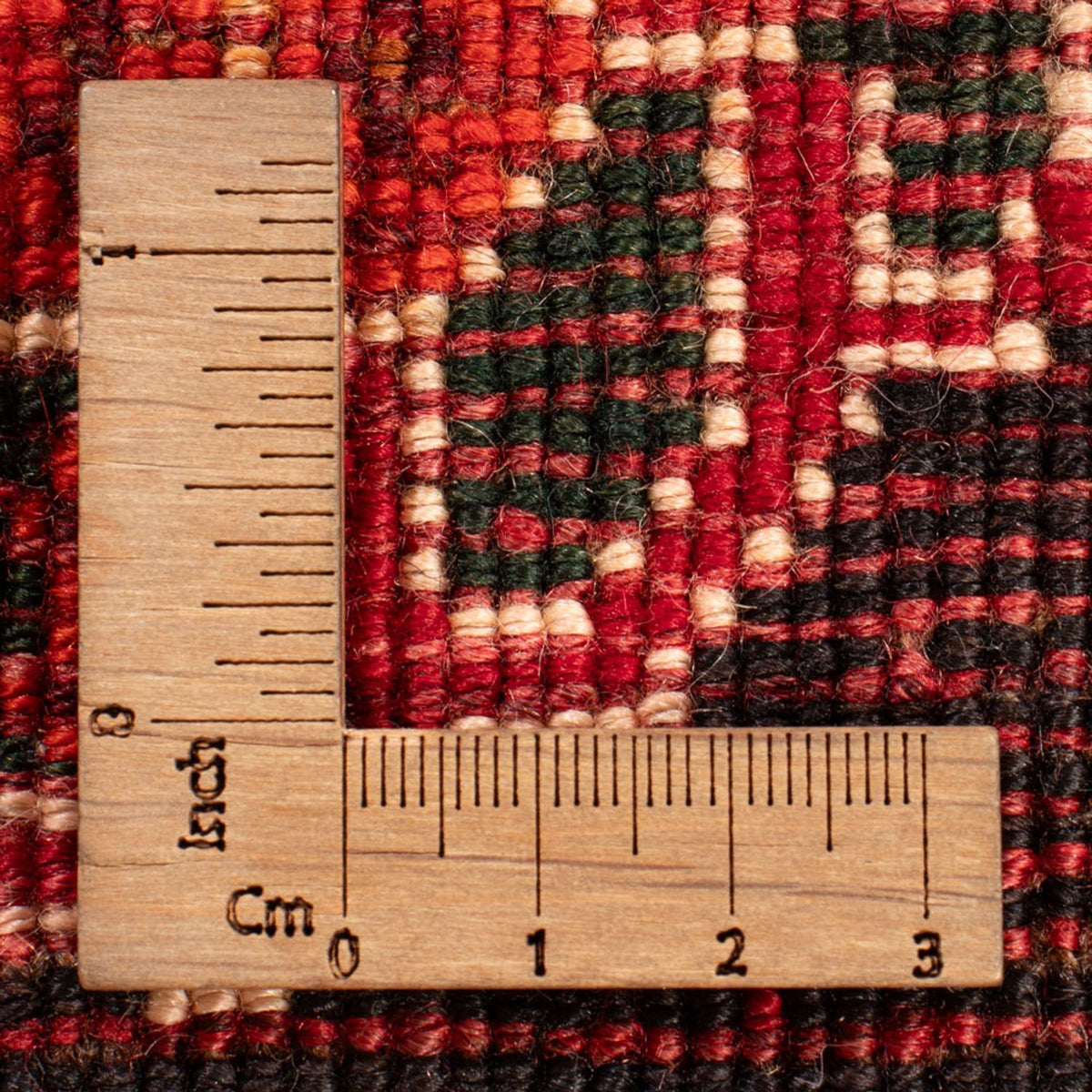 Tapis persan - Nomadic - 156 x 110 cm - rouge foncé