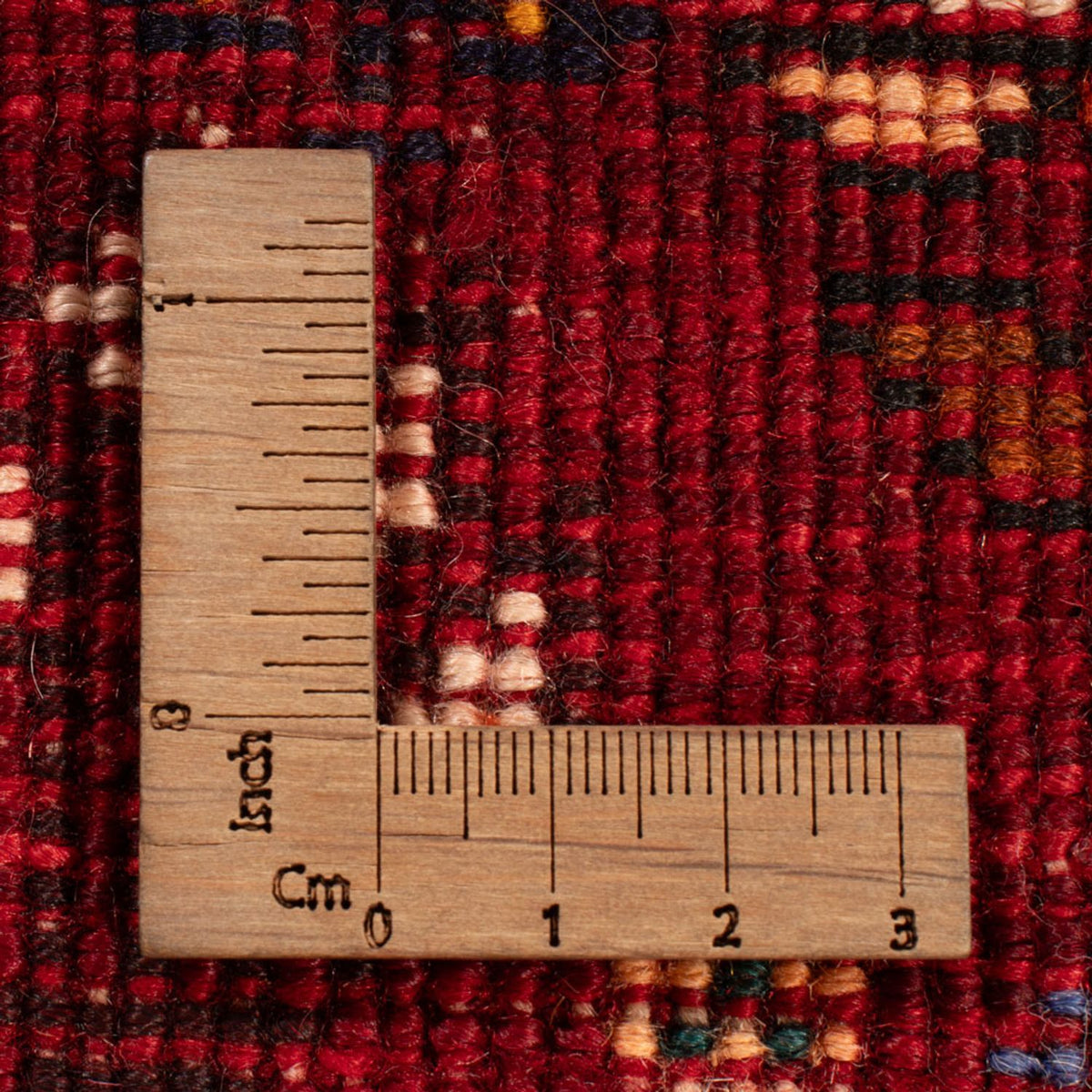 Tapis persan - Nomadic - 143 x 77 cm - rouge foncé