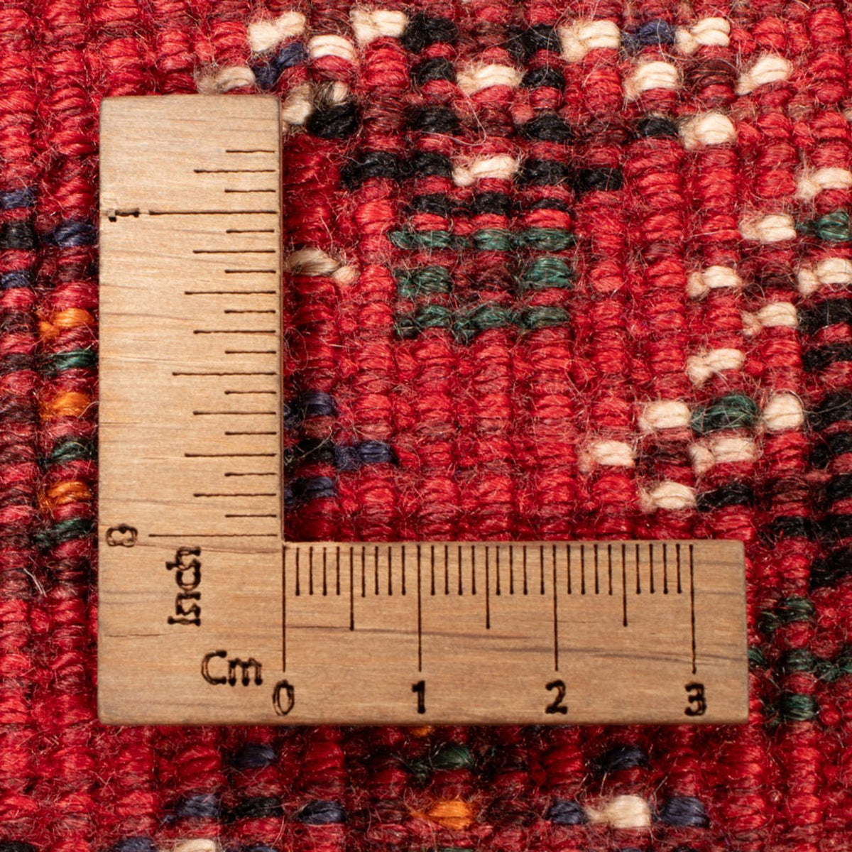 Tapis persan - Nomadic - 142 x 79 cm - rouge foncé