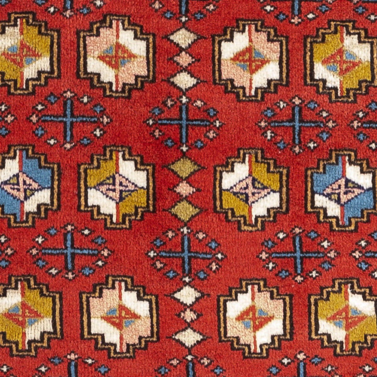 Tapis persan - Nomadic - 123 x 65 cm - rouge