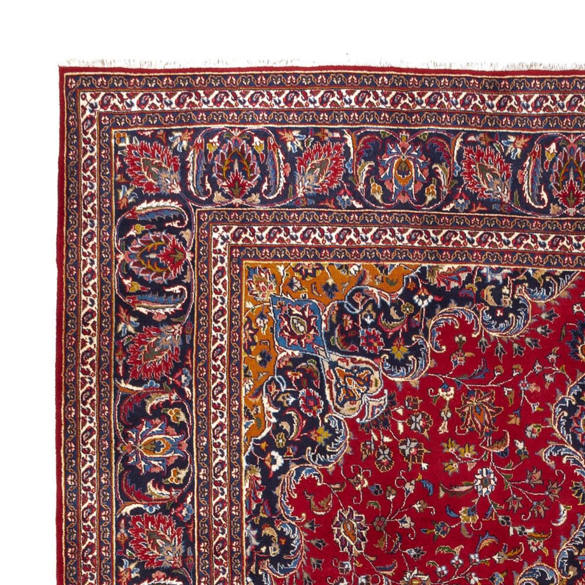 Tapis persan - Classique carré - 346 x 303 cm - rouge