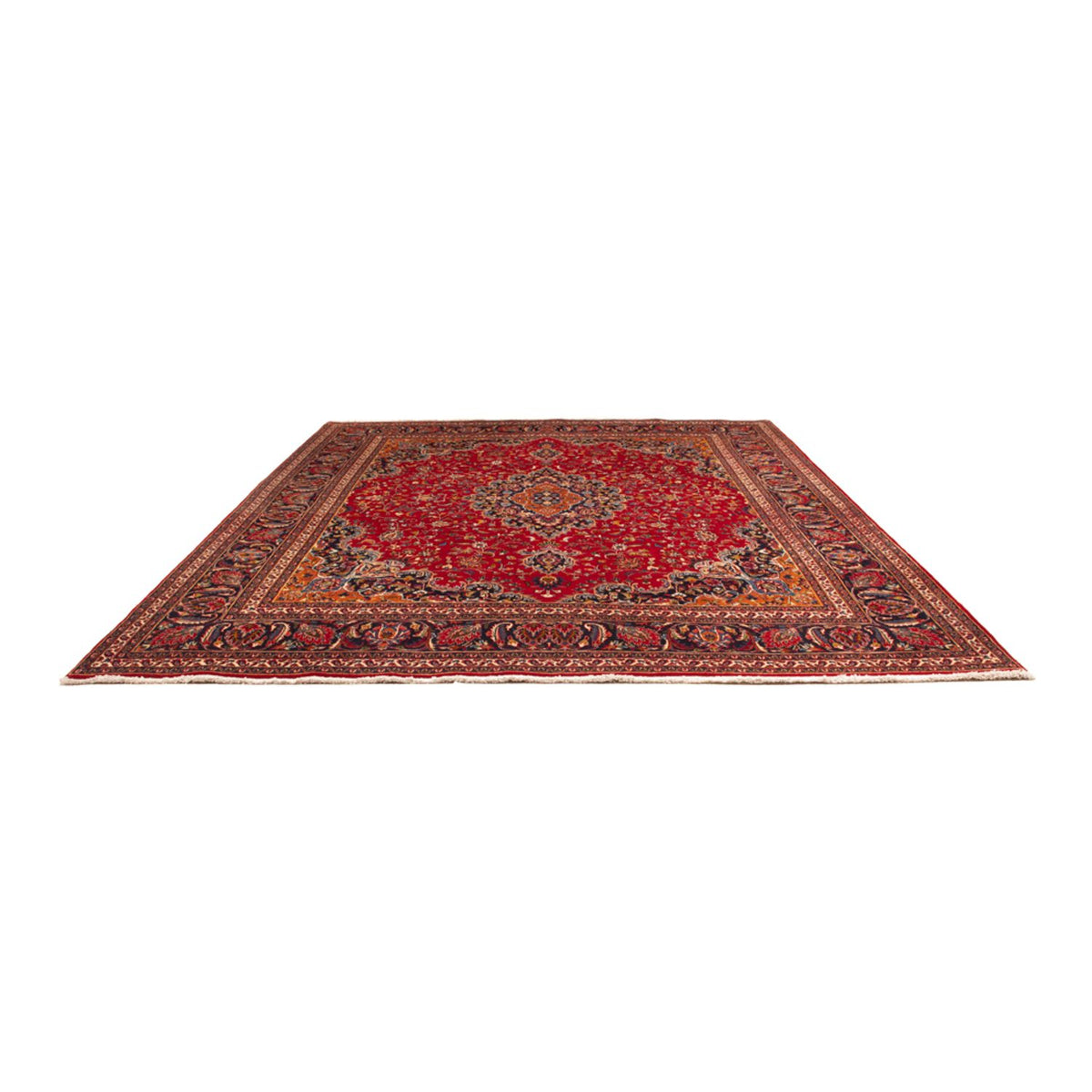 Tapis persan - Classique carré - 346 x 303 cm - rouge