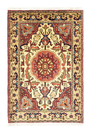 Tapis persan - Nomadic - 155 x 105 cm - beige
