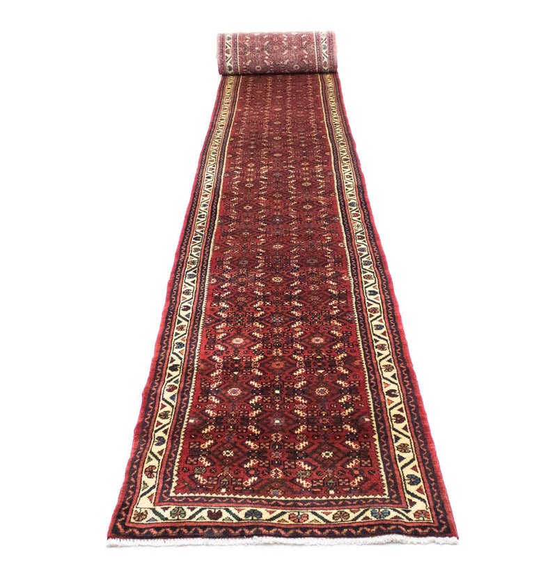 Tapis de couloir Tapis persan - Nomadic - 875 x 80 cm - rouge