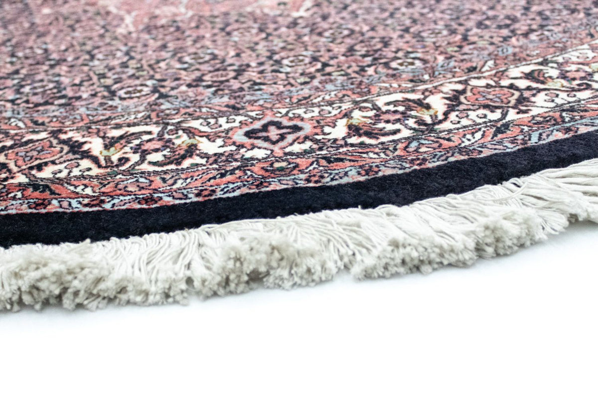 Tapis persan - Bidjar ronde - 155 x 155 cm - bleu