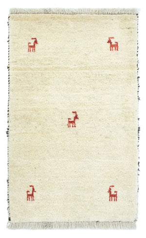 Tapis Gabbeh - Persan - 91 x 57 cm - multicolore