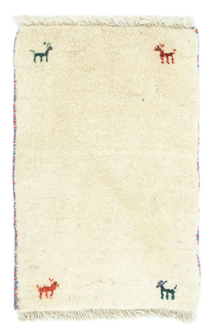 Tapis Gabbeh - Persan - 60 x 40 cm - beige