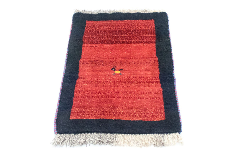 Tapis Gabbeh - Persan - 60 x 40 cm - orange