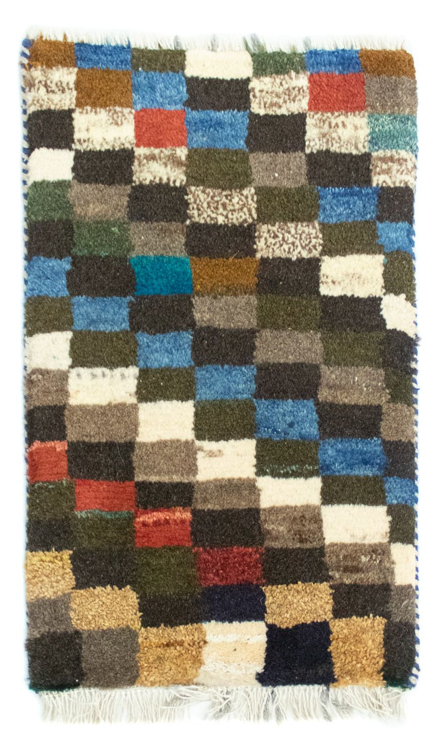 Tapis Gabbeh - Persan - 60 x 40 cm - multicolore