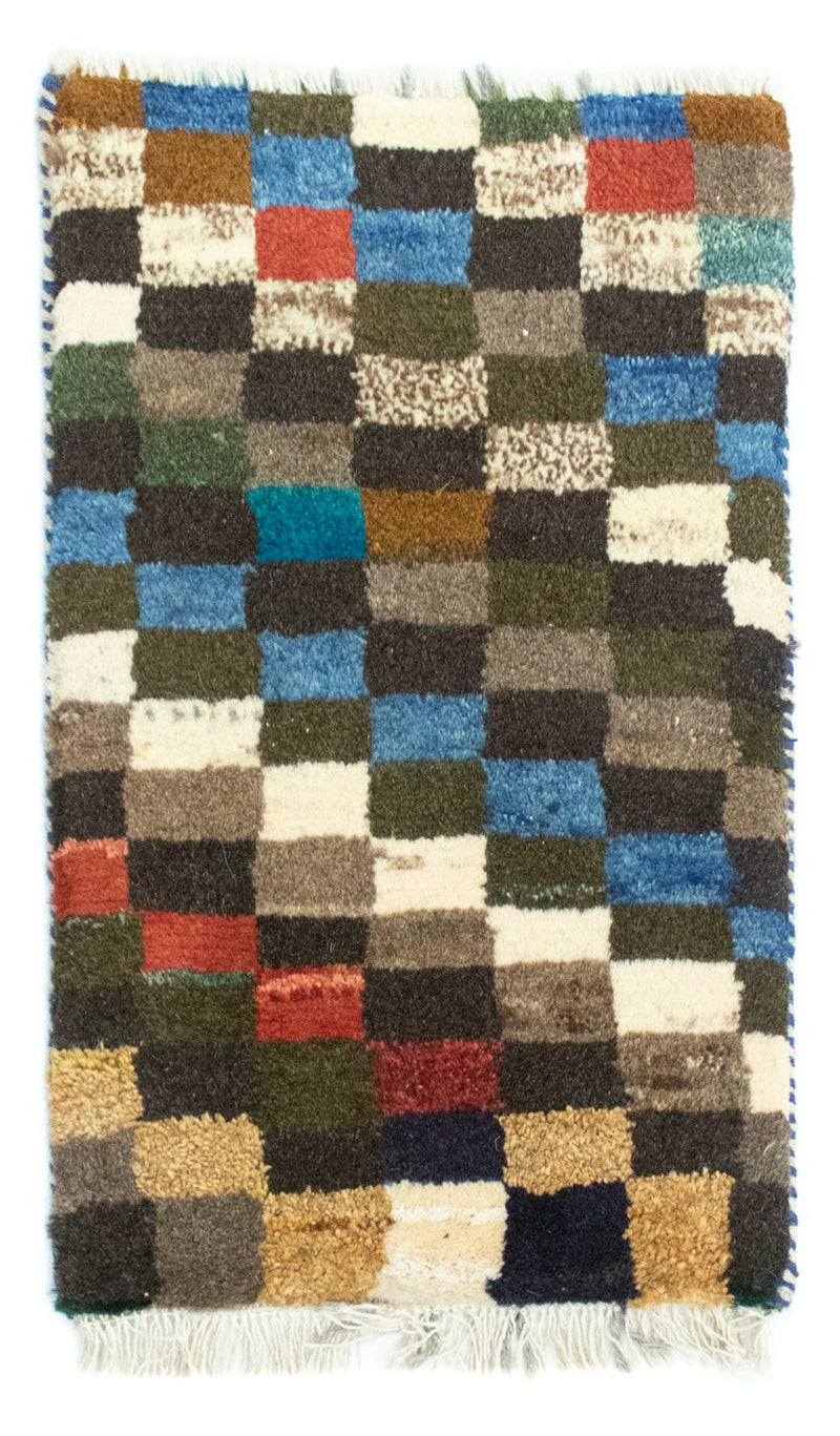 Tapis Gabbeh - Persan - 60 x 40 cm - multicolore